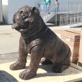 Hot Sale Brass Animal Statue Bronze French Bulldog Sculpture